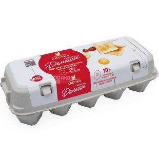 Квочка, Домашні, 10 шт., Яйця курячі, С0