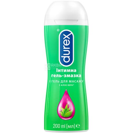 Durex, Play Massage, Aloe Vera, 200 ml, Intimate lubricant gel - buy  Lubricants in Chernigov, water delivery AquaMarket