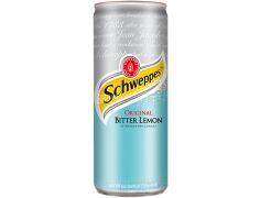 Schweppes, Bitter Lemon, 0,25 л, Швепс, Биттер Лимон, Напиток ...