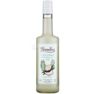 Brandbar, Coconut, 0,7 л, Cироп Брендбар, Кокос, ПЕТ