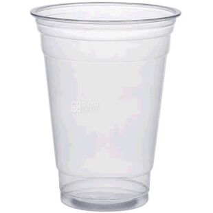 Стакан пластиковий під купольну кришку Лайт, 500 мл х 50 шт.