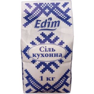 Edim, 1 кг, Соль поваренная