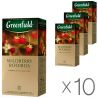 Greenfield, Wildberry Rooibos, Упаковка 10 шт. х 25 пак., Чай Грінфілд, Вайлдберріз Ройбуш, трав'яний
