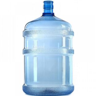 Yujin, 18,9 л, Бутель без ручки, полікарбонатний