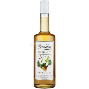 Brandbar, Hazelnut, 0,7 л, Сироп Брендбар, Лісовий Горіх, ПЕТ