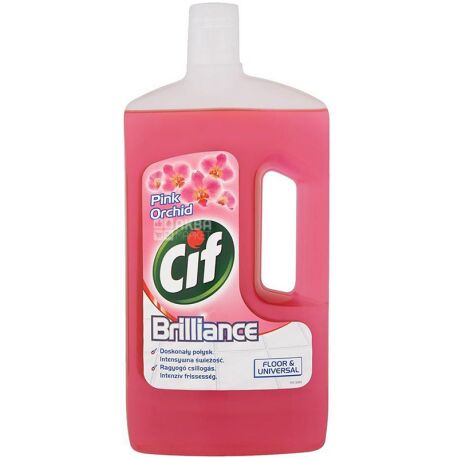 Cif, Квіткова свіжість, 1л, Засіб для чищення підлоги і стін, універсальний, ПЕТ