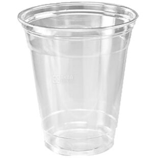 Стакан пластиковий під купольну кришку Преміум, 320 мл х 50 шт.