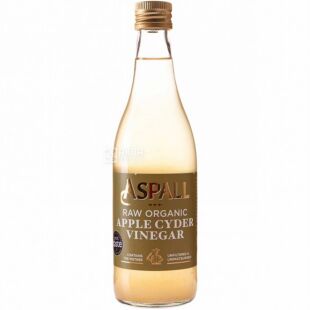 Aspall, 500 мл, Яблочный уксус, органический