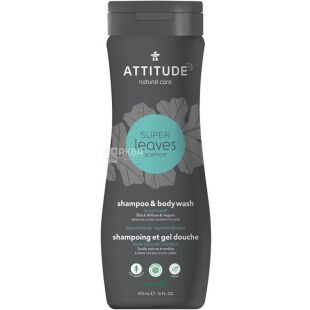 Attitude, Scalp Care, 473 мл, Шампунь-гель для ухода за кожей головы, мужской