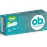 o.b., Procomfort Night Super, 16 шт., Тампони гігієнічні, нічні, без аплікатора, 4 краплі