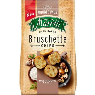 Maretti, 140 г, Брускетты, Грибы и сметана