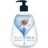 Teo, Tete-a-Tete, Delicate Rose, 400 мл, Мыло жидкое Тео, Нежная роза, с дозатором