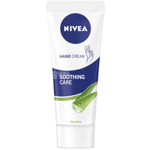 Nivea, 75 мл, крем для рук, для сухой кожи, Увлажняющий