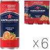 San Pellegrino, Aranciata Rossa, Упаковка 6 шт. х 0,33 л, Соковмісний сильногазований напій, Червоний апельсин
