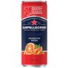 San Pellegrino Aranciata Rossa, 0,33 л, Напій газований соковмісний Червоний апельсин Сан Плігріно, ж/б