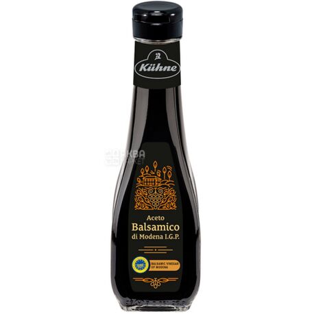 Kuhne Vinegar original valsmic Aceto Balsamico di Modena, 250 ml, glass bottle