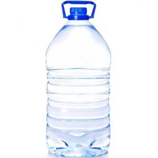 Бутыль 3 л, Комплект с ручкой и крышкой, прозрачная, ПЭТ