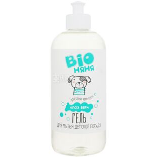 Bio Няня, 500 мл, Гель для мытья детской посуды, Алоэ Вера