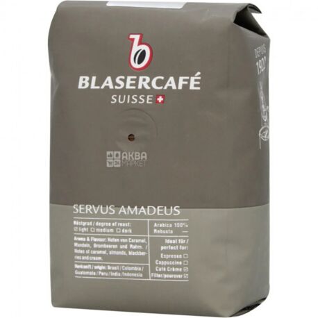 Blaser Cafe Servus Amadeus, Coffee Grain, 250 g