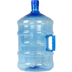 Бутыль для воды с ручкой, 19 л, ПЭТ