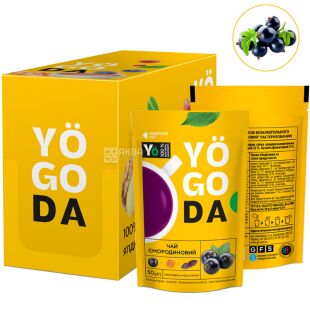 YOGODA, 50 г, Чай Смородиновый, концентрированый