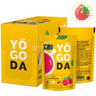 YOGODA, 50 г, Чай Малиновий, концентрований