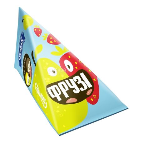 Чумак, Фрузі, Яблочно-клубничный, 65 мл, Смузи натуральный, детям от 3-х лет