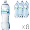 Лужанская, Упаковка 6 шт. х 1,5 л, Минеральная вода, сильногазированная, ПЭТ