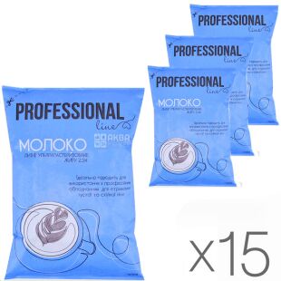 PROFESSIONAL line, Упаковка 15 шт. х 900 мл, Профешнл лайн, Молоко для кавових напоїв, ультрапастеризоване, 2,5%