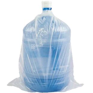 Пакети для бутлів 19 л, 450 х 750 мм, білі, 14 мкм, 1000 шт.