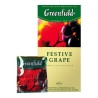 Greenfield, Festive Grape, 25 пак., Чай Грінфілд, Виноград, трав'яний