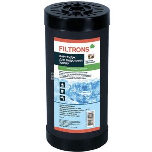 Filtrons, Фильтронс, Картридж угольный для удаления хлора, 20 мкм