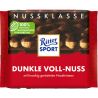 Ritter Sport, 100 г, Рітер Спорт, Чорний шоколад з цільними лісовими горіхами