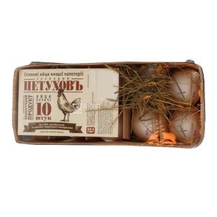 Господин Петуховъ, 10 шт., яйца куриные, С0