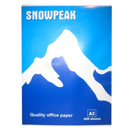 Snowpeak, 500 арк., папір, А3