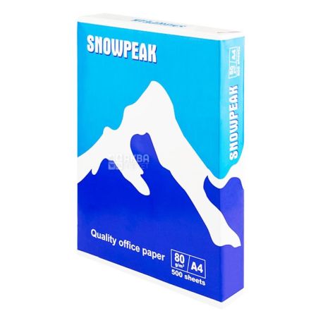 Snowpeak, 500 л., бумага, А4, м/у