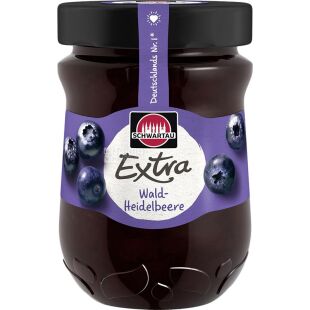 Schwartau, Wald-Heidelbeere, 340 г, Варенье Черника