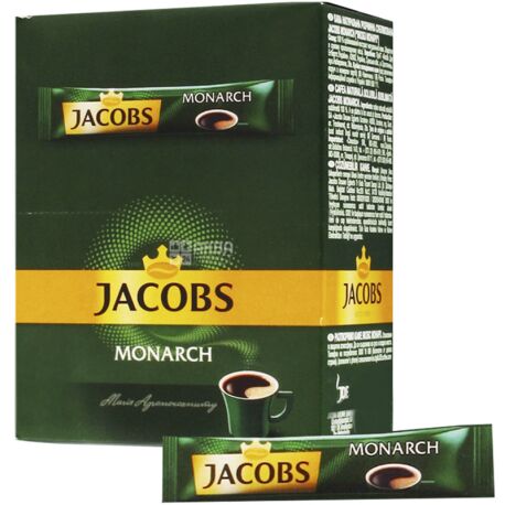 Jacobs Monarch, Instant coffee sticks, 25 pcs.
