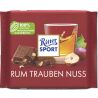 Ritter Sport, 100 г, Рітер Спорт, Молочний шоколад з ромом, родзинками і горіхами