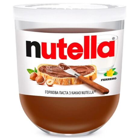 Nutella, Шоколадная паста, 200 г