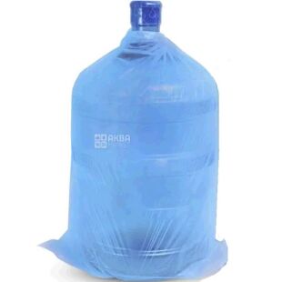Пакеты для бутылей 19л, 450 х 750 мм, с ручками, голубые, 14 мкм, 1000 шт.