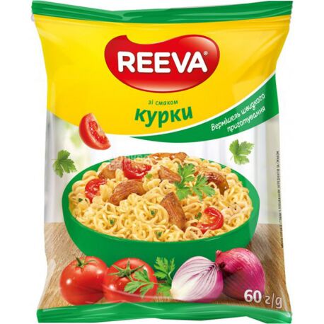 Reeva, 60 g, Vermicelli with chicken, m / s