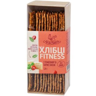 Ай Да Бейкер, 120 г, Хлебцы без сахара с Томатами и Пармезаном