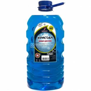 Кристал, 3 л, Омивач для скла, зимовий, -40°С