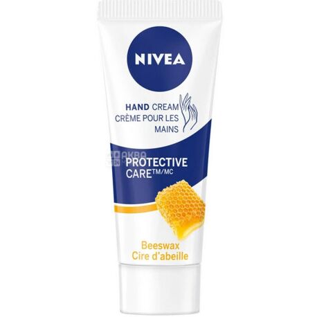 Nivea, 75 мл, крем, для рук, Защитный
