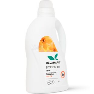 DeLaMark, 2 л, Гель-концентрат для прання кольорового одягу, ДеЛаМарк