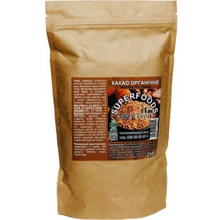 Manteca, 250 г, Какао органическое, неалкализованное