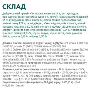 Optimeal, 700 г, Сухий корм для дорослих котів, з куркою