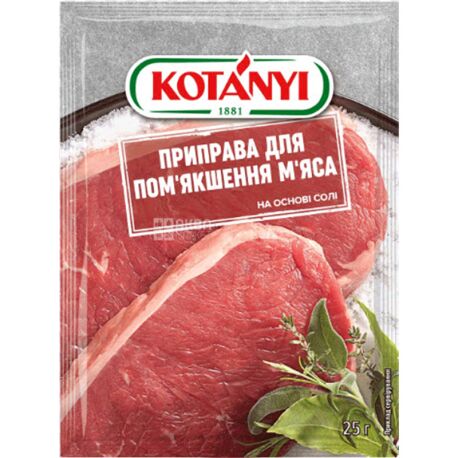 Kotanyi, 25 g, Seasoning for softening meat