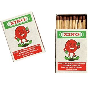 Xino, 10 шт., Сірники побутові, формат 4